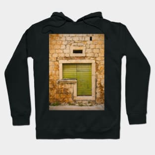 Door in Sutivan, Brac, Croatia Hoodie